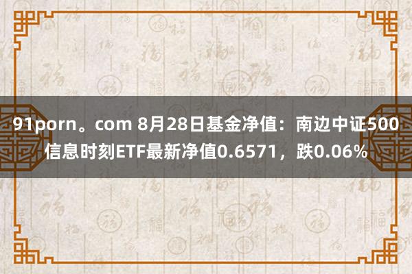 91porn。com 8月28日基金净值：南边中证500信息时刻ETF最新净值0.6571，跌0.06%