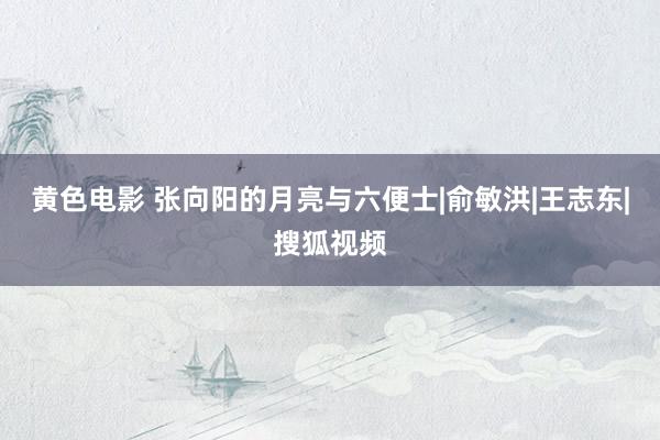 黄色电影 张向阳的月亮与六便士|俞敏洪|王志东|搜狐视频